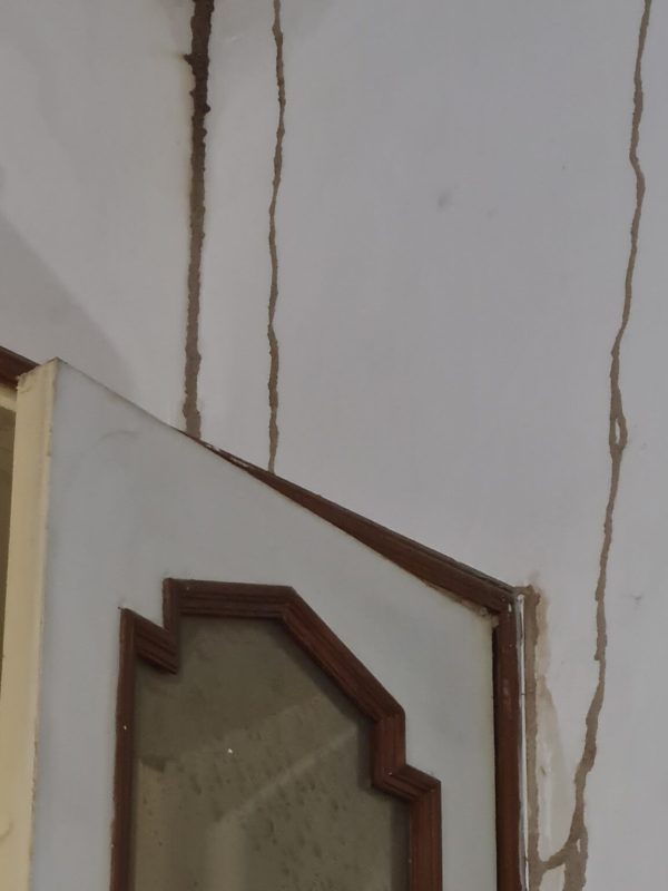 Professional termite treatment service in progress gallery