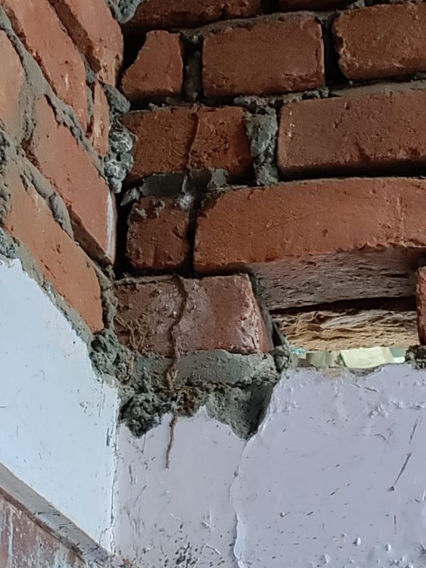 Professional termite treatment service in progress gallery